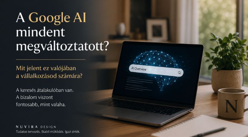 A Google AI mindent megváltoztatott? | Nuvira Design